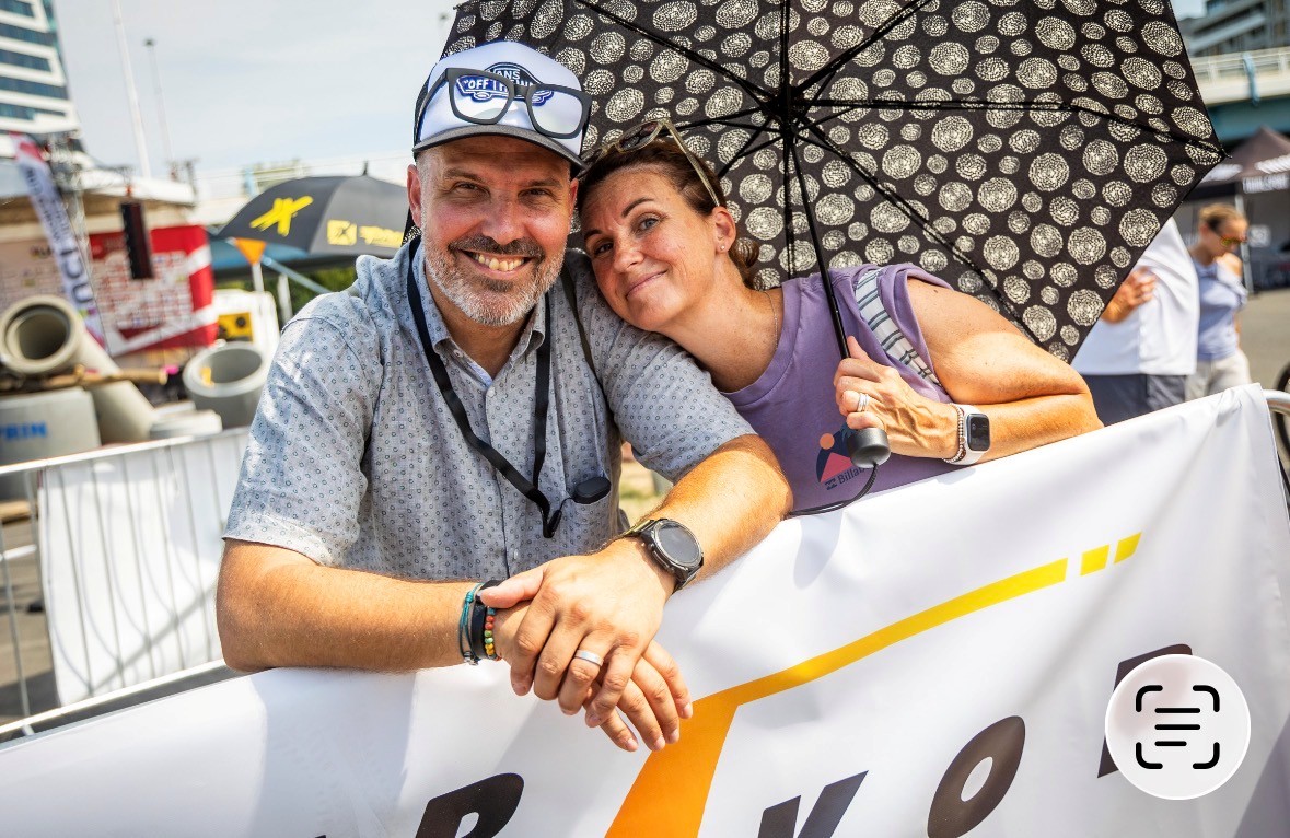 Reto et Audrey, les parents de NOEMIE